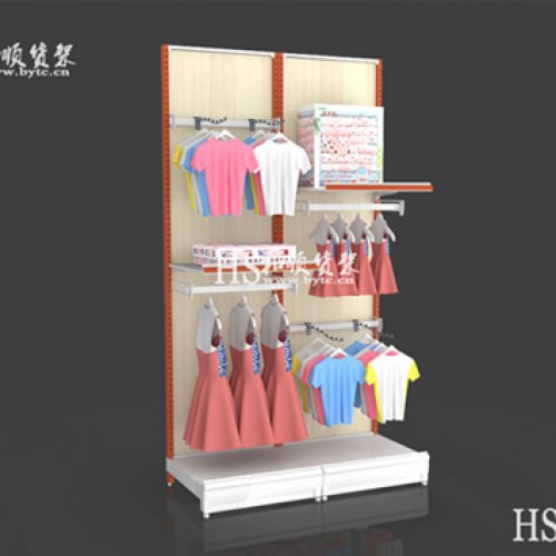 母嬰店衣服展示柜